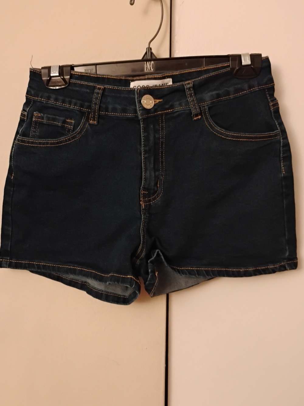 Dark Indigo Denim Jean Shorts for Women - (Brand: )
